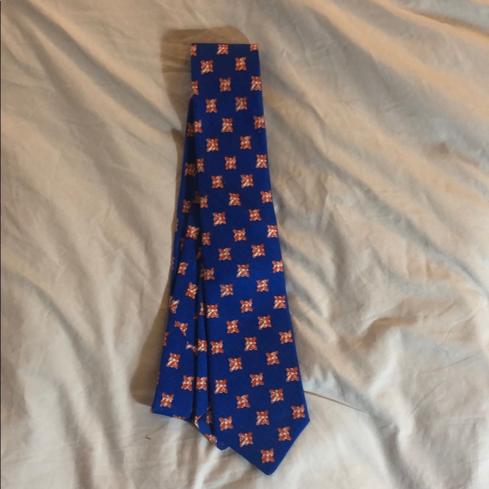 Kiton 7-fold linen tie